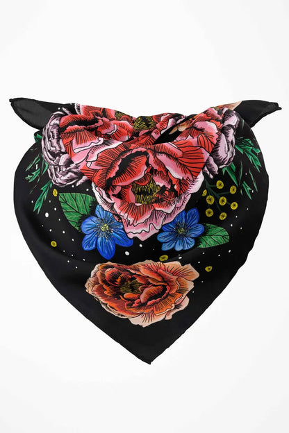 Light From Darkness Silk Scarf
