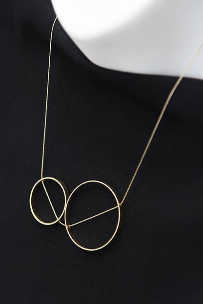 Duet Short Necklace