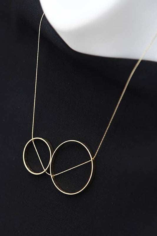 Duet Short Necklace