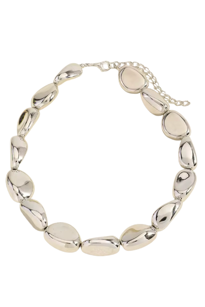 Molten Rocks Beaded Necklace