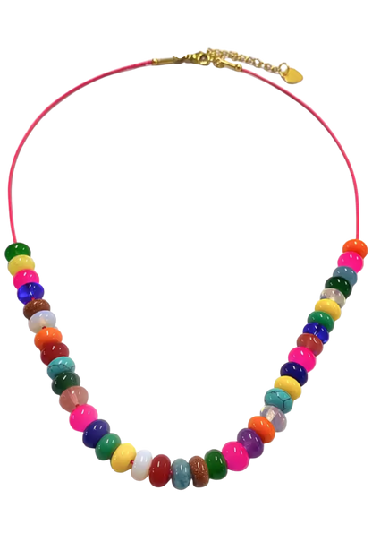 Camp Gemstone Necklace or Bracelet | PVD