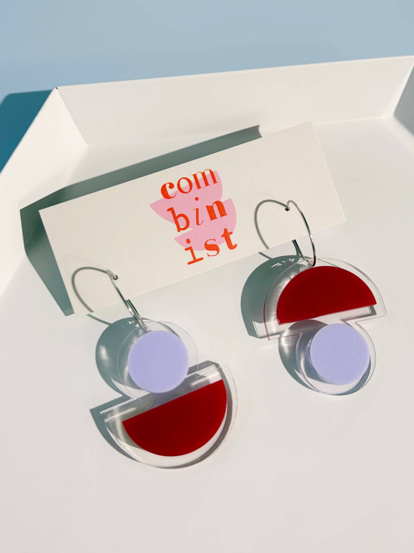 FLOATFORM Small Mismatched Earrings | Gold or Silver