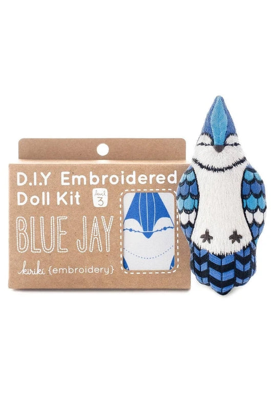 Blue Jay - Embroidery Kit