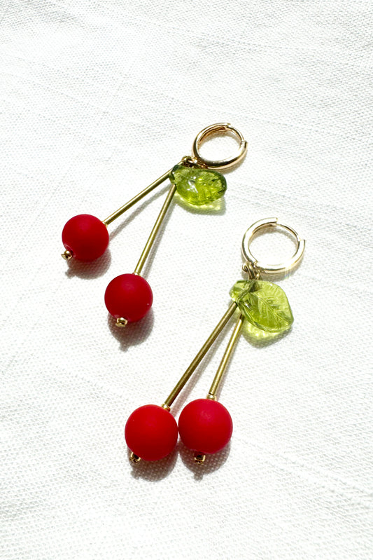 Cherry Dangle Earrings
