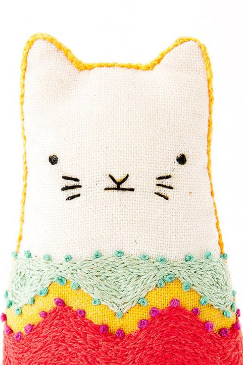 Fiesta Cat - Embroidery Kit
