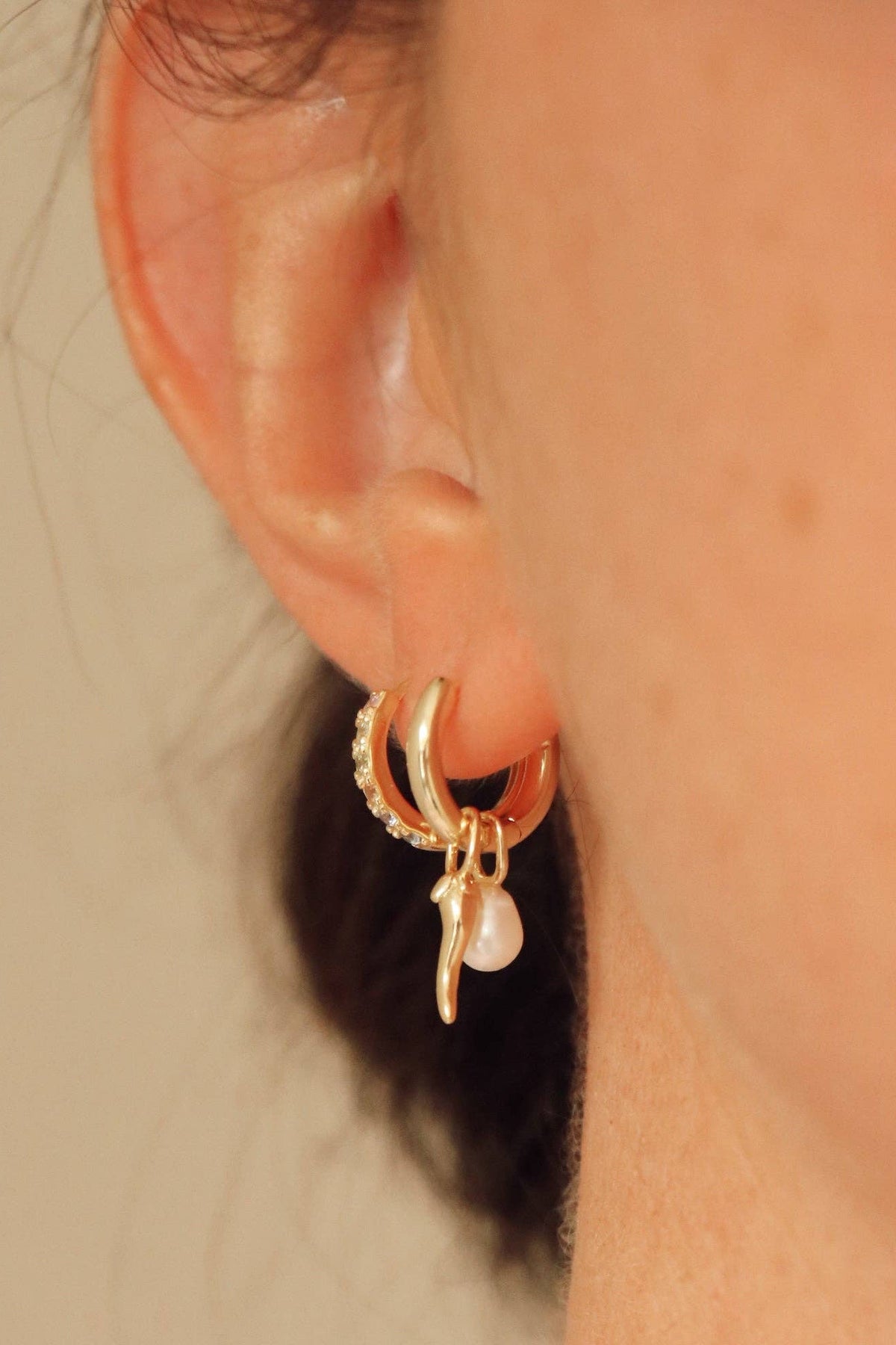 Pepeo Charm Earrings