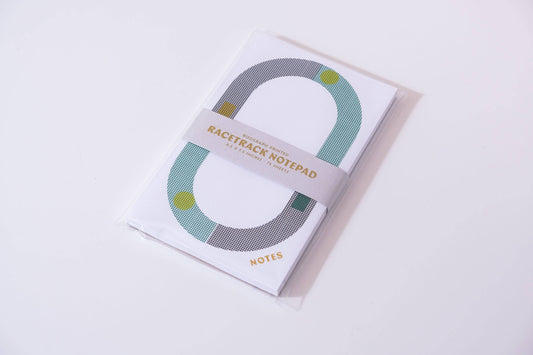 Racetrack Large Notepads • Green