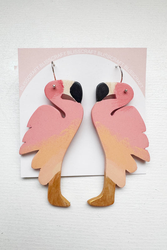 Flamingo Earrings