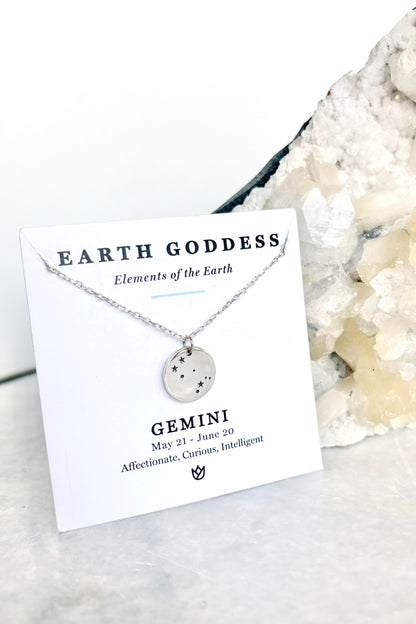 Sterling Silver Astria Zodiac Necklace