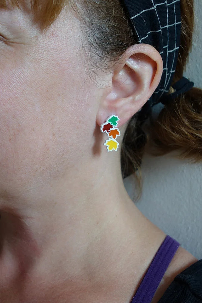 Lili0646 Leaves Earrings