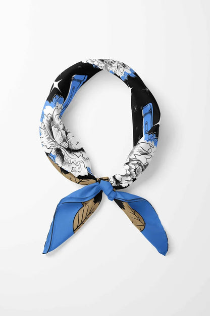 Midnight Ride Silk Scarf