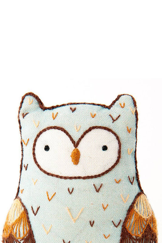 Horned Owl - Embroidery Kit