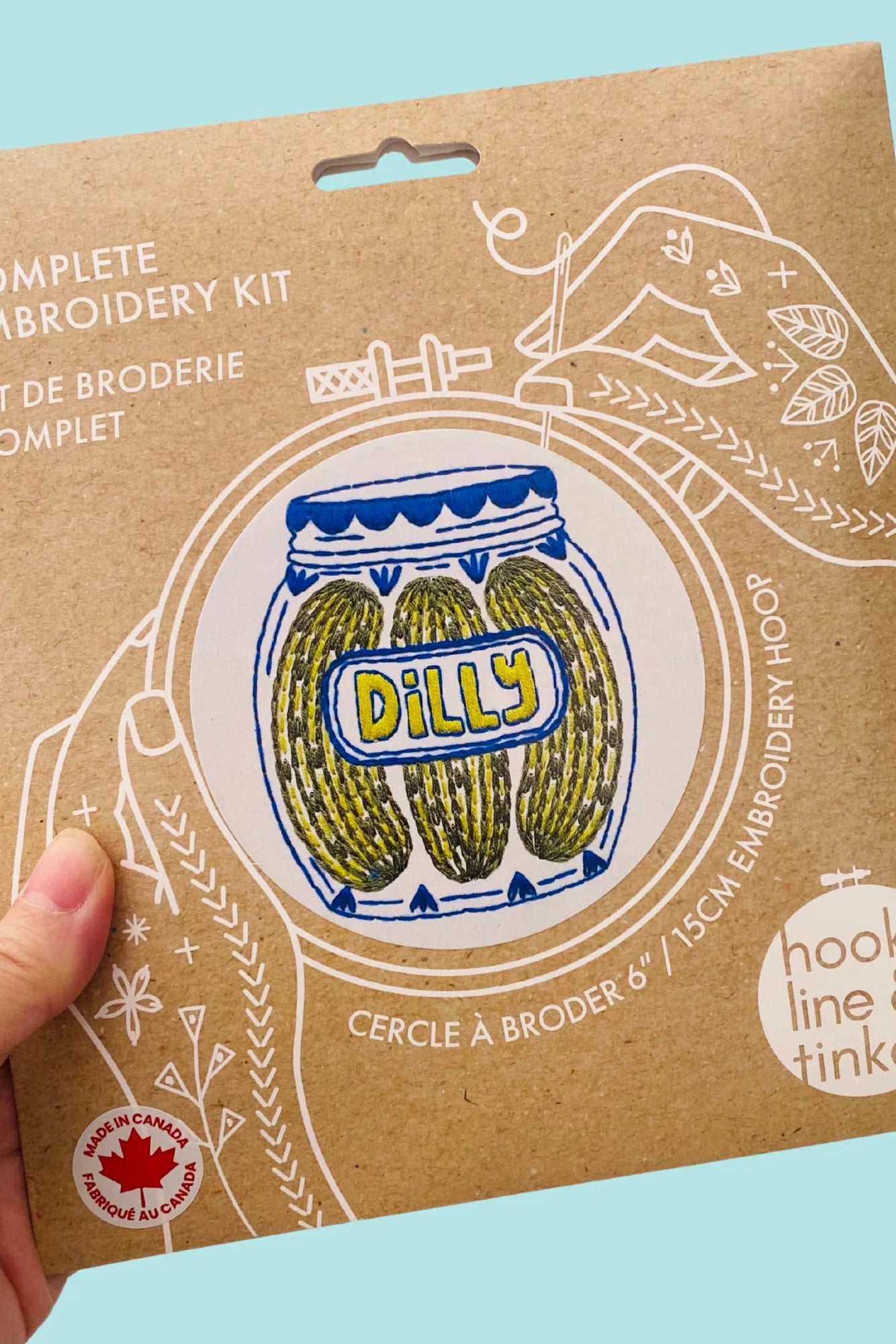 Pickles Complete Embroidery Kit