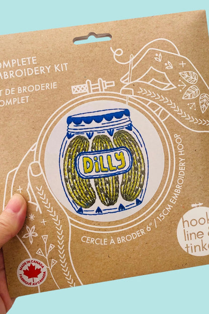 Pickles Complete Embroidery Kit
