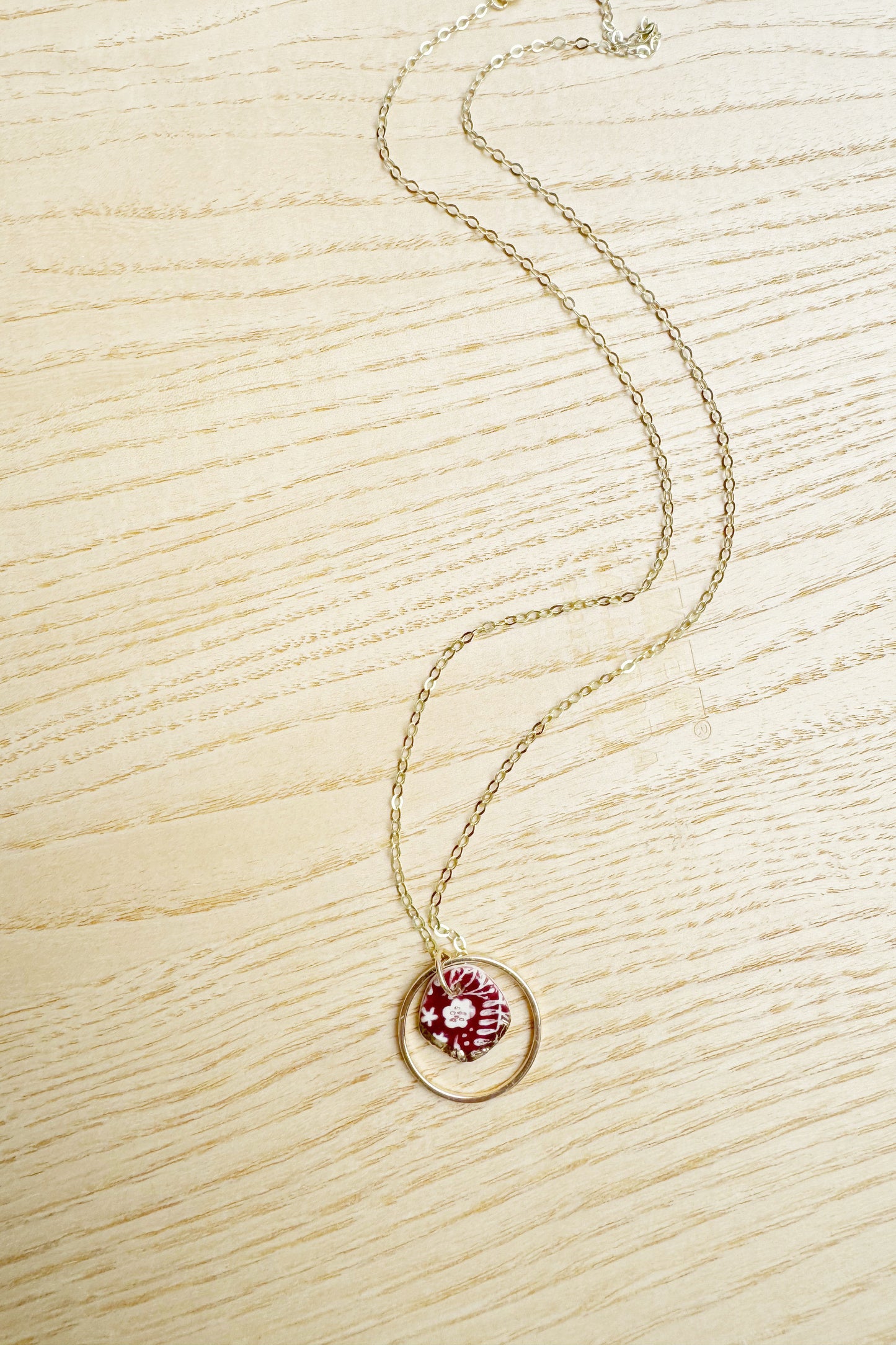 Ceramic Imprint Necklace