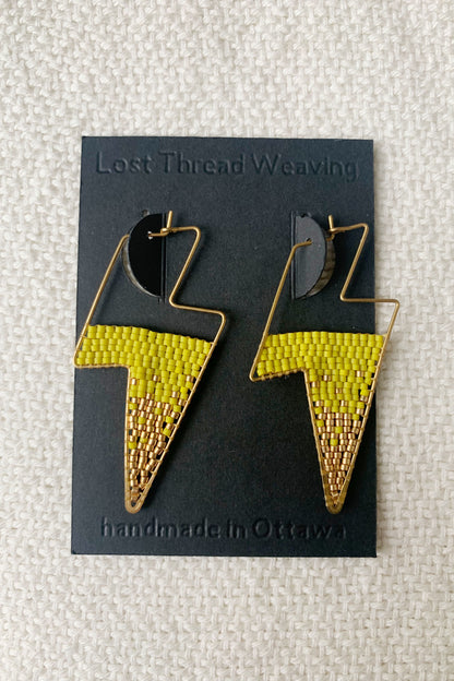 Elektra Lightning Bolt Earrings - MADE TO ORDER