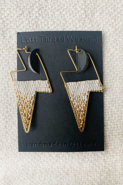 Elektra Lightning Bolt Earrings - MADE TO ORDER