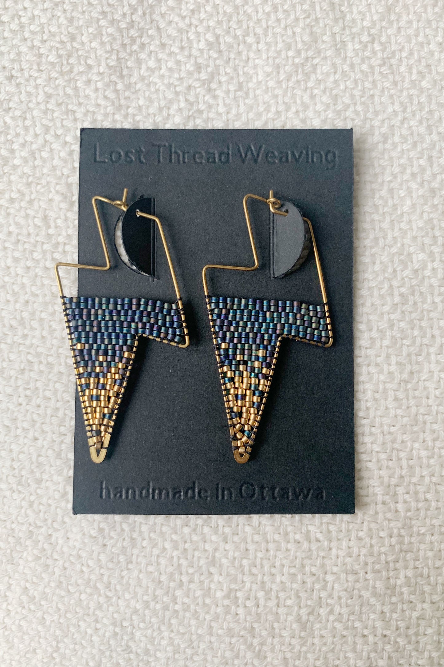 Elektra Lightning Bolt Earrings - MADE TO ORDER