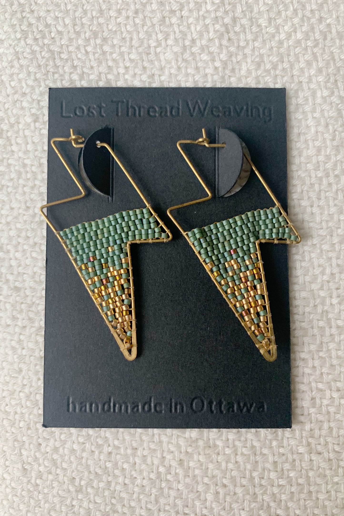 Elektra Lightning Bolt Earrings - MADE TO ORDER