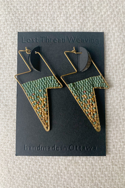 Elektra Lightning Bolt Earrings - MADE TO ORDER
