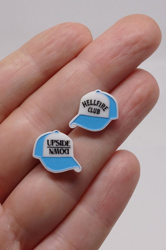 Lili1000 Stranger Things Hellfire Club Hat Studs