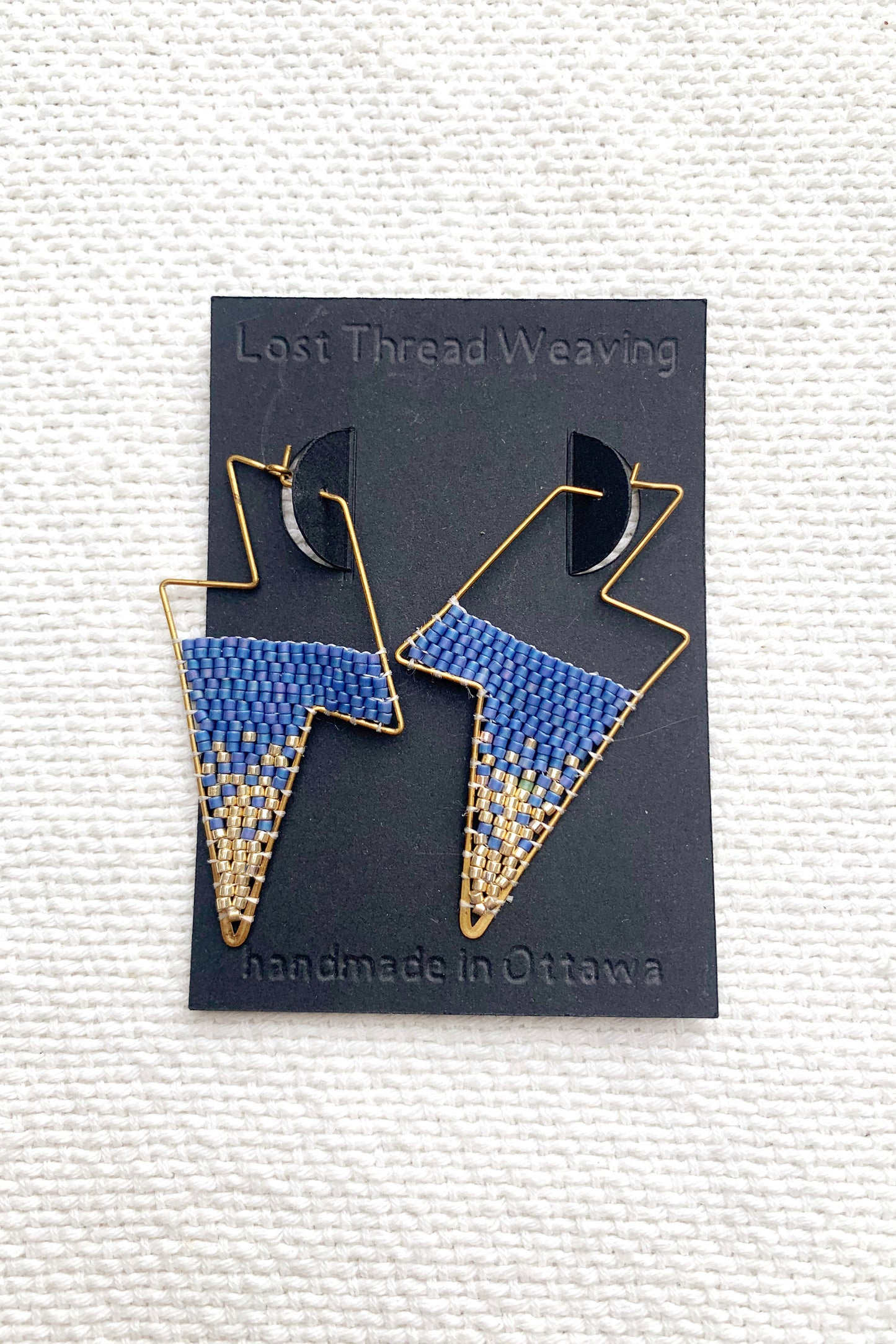 Elektra Lightning Bolt Earrings - MADE TO ORDER