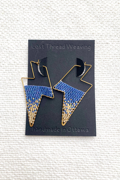 Elektra Lightning Bolt Earrings - MADE TO ORDER