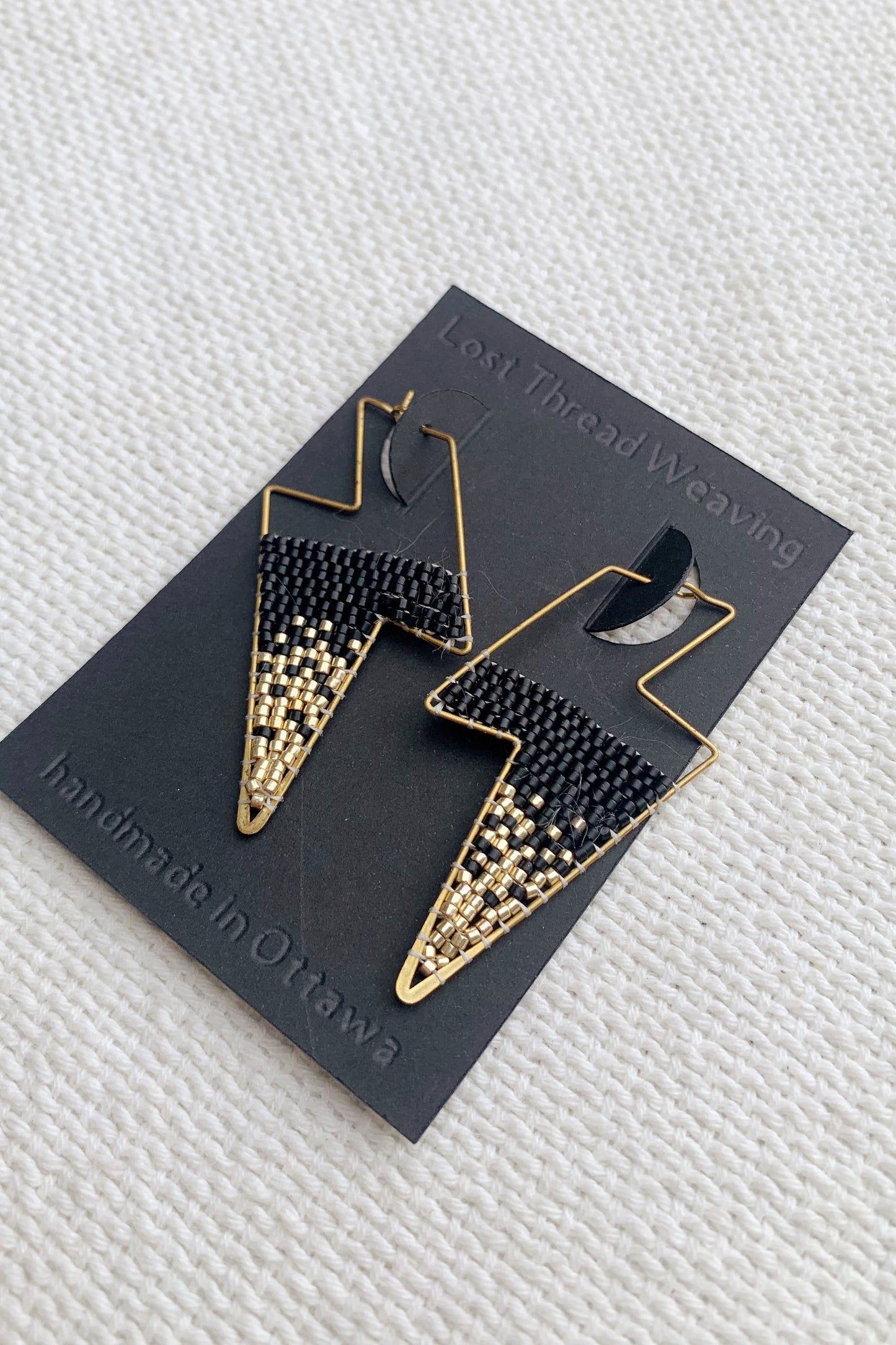 Elektra Lightning Bolt Earrings - MADE TO ORDER
