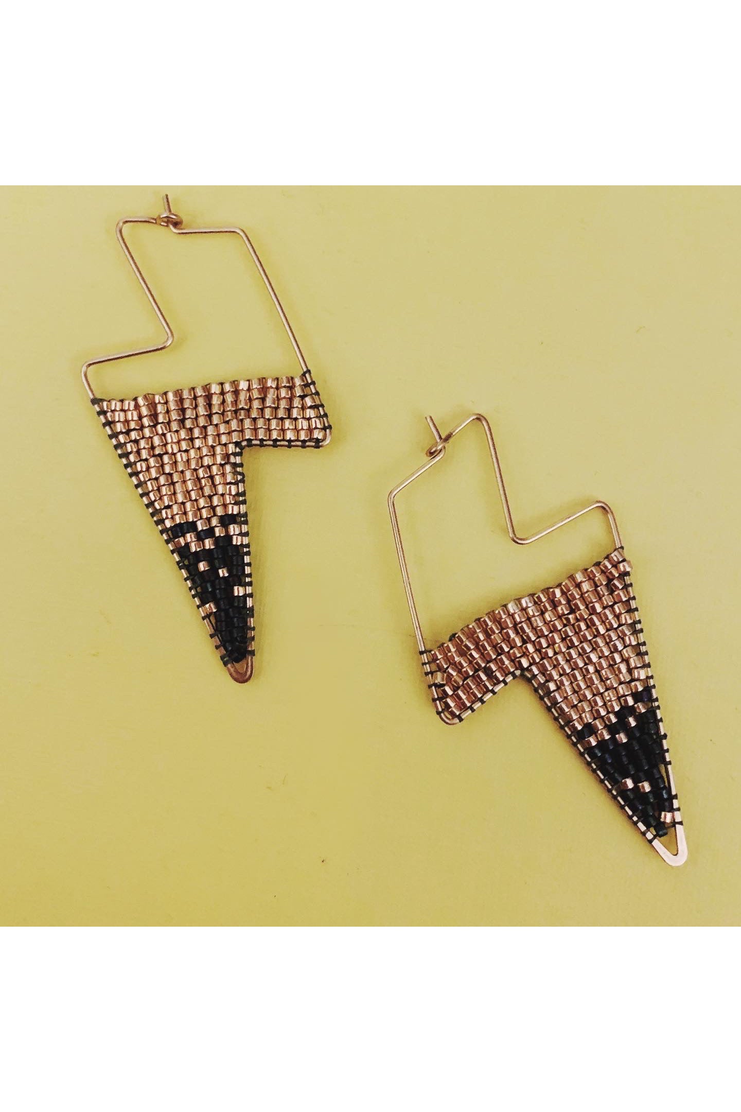 Elektra Lightning Bolt Earrings - MADE TO ORDER