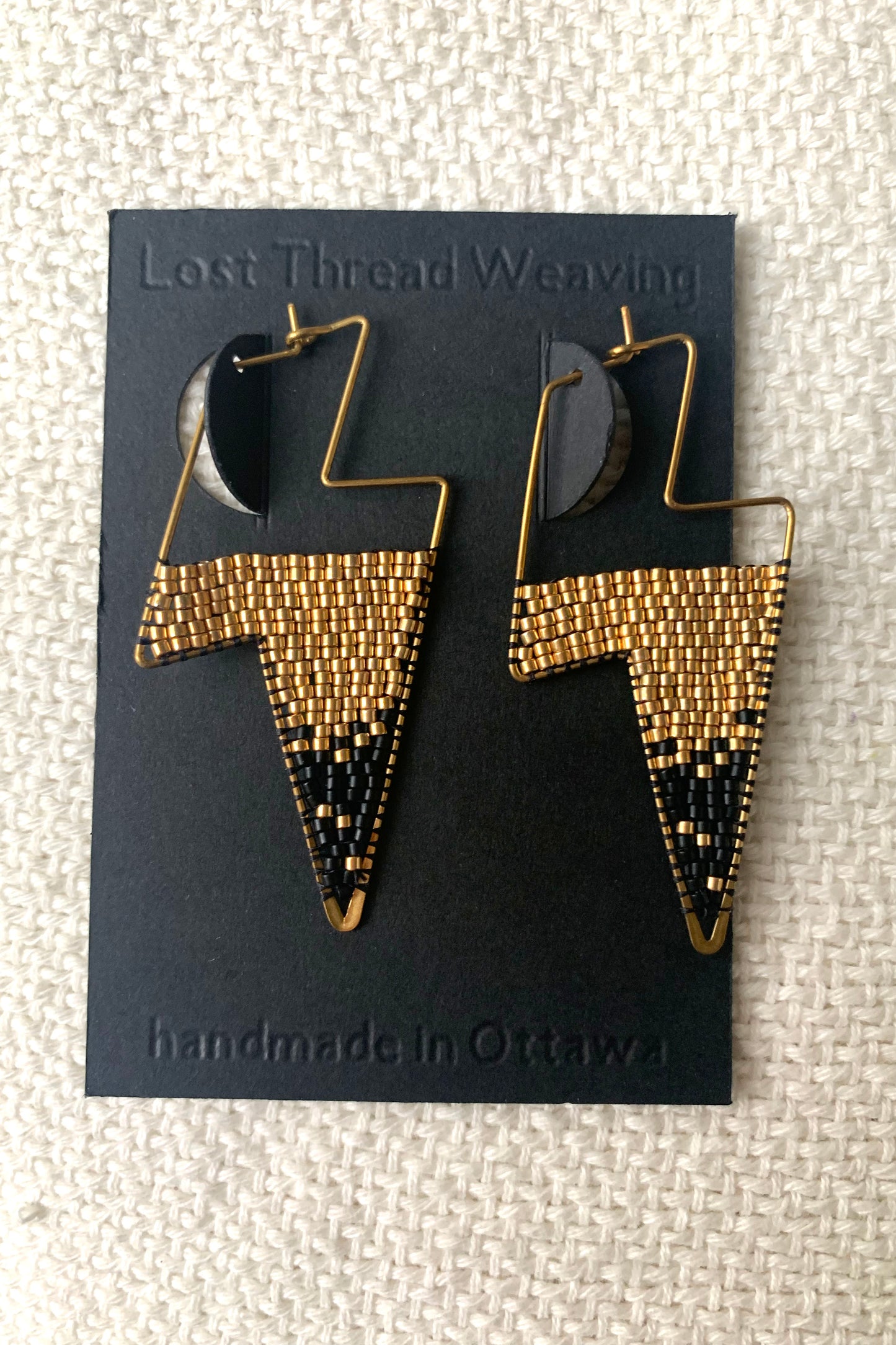 Elektra Lightning Bolt Earrings - MADE TO ORDER